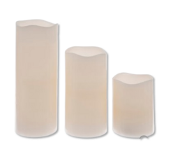 3' x 8' Ivory Candles LED Flameless