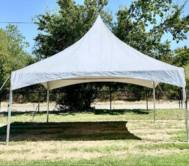 20' x 20' Commercial Frame Tent high peak