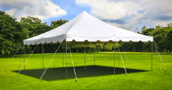 adaptable tent layouts spring events