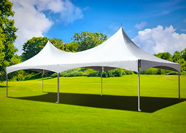 10 x 20 White Frame Tent Rentals in Waymart PA.