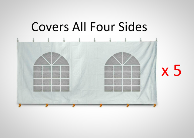 Sidewall Kit for 20 x 30 High Peak Frame Tent -