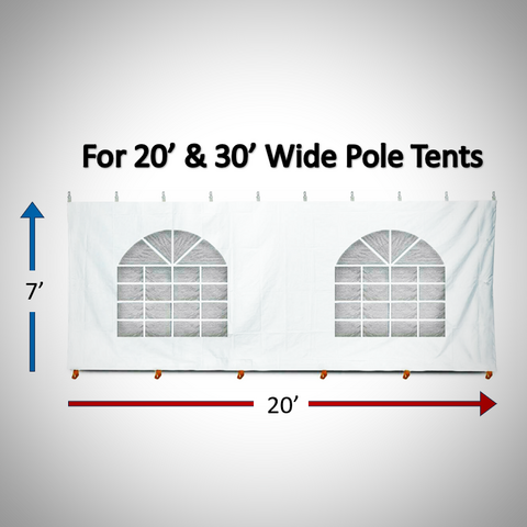 20' Windowed Sidewall Section (7')