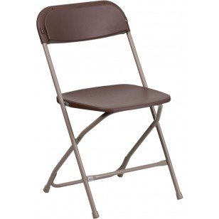 Brown Folding Chairs (Grade B)