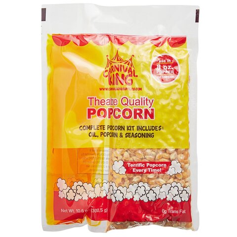Popcorn Machine Supplies - Movie Theatre Buttered Popcorn