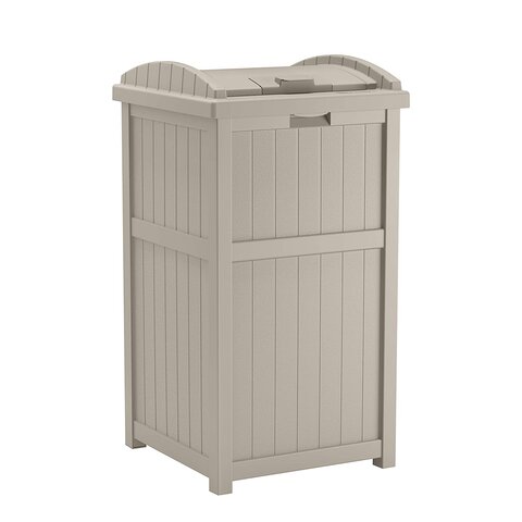 Outdoor Trash Can - 33 Gallon