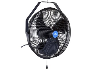 Tent Cooling Fan (18' Black Finish - Pole Mounted)