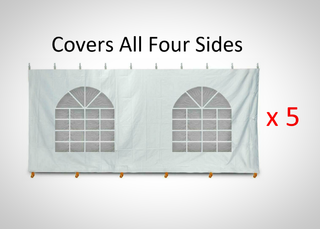 Sidewall Kit for 20 x 30 High Peak Frame Tent -
