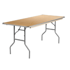 8' Banquet Folding Table