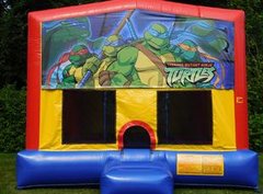 Ninja Turtle Cartoon Bounce House