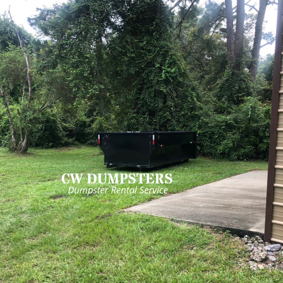 Residential Dumpster Rental CW Dumpsters Neptune Beach FL