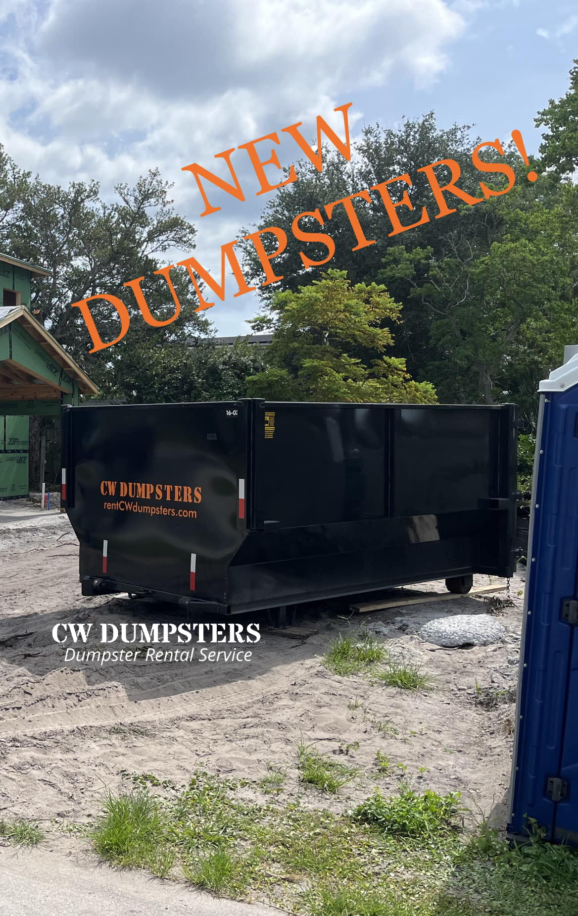 Dumpster Rental CW Dumpsters Jacksonville Beach FL