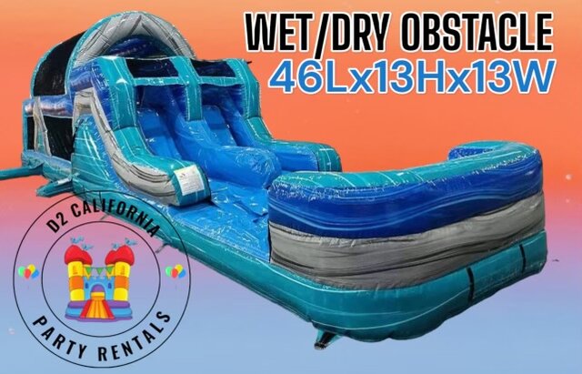 TSUNAMI. 46FT DOUBLE LANE WET or DRY OBSTALCE