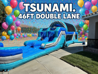 TSUNAMI. 46FT DOUBLE LANE WET or DRY OBSTALCE