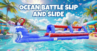 OCEAN BATTLE  SLIP N SLIDE