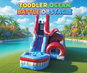 TODDLER OCEAN BATTLE OBSTACLE WET OR DRY