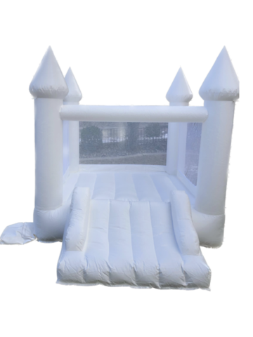 8x8 MINI WHITE BOUNCE HOUSE