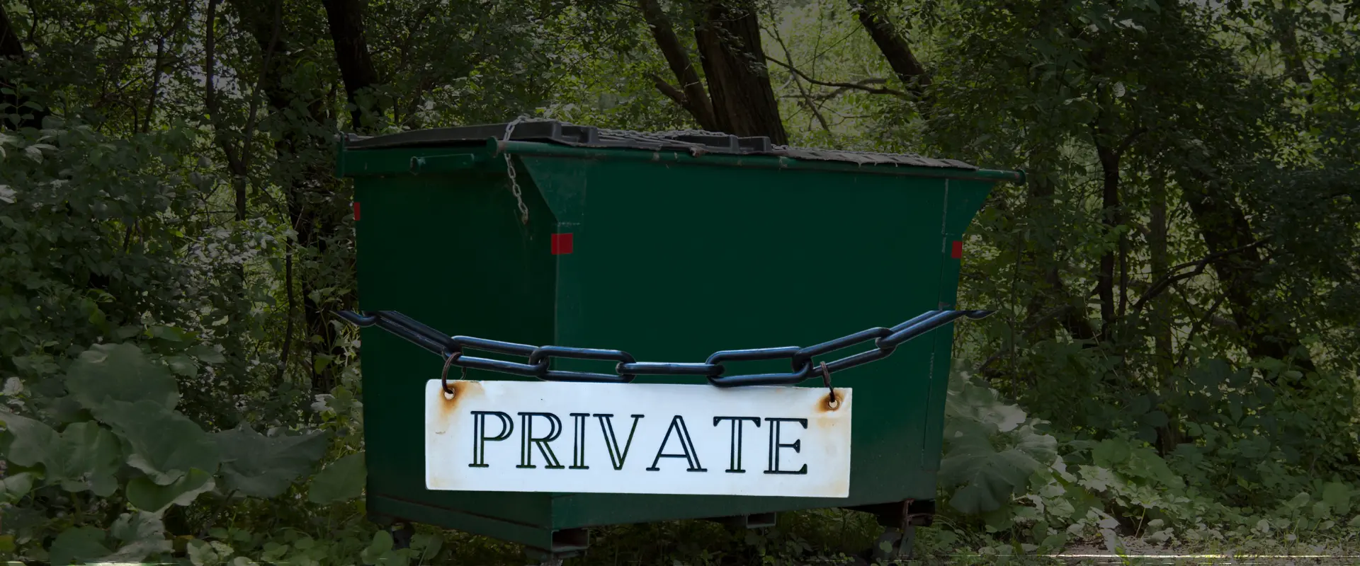 Are Dumpsters Private Property?
