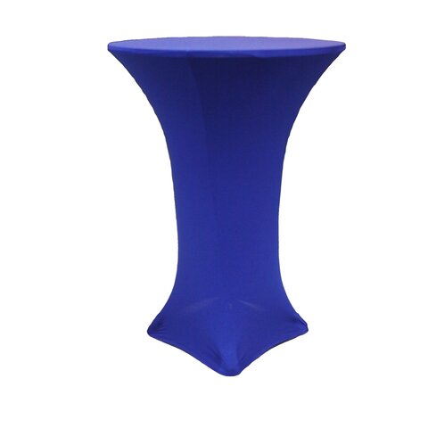 Table Linen - Spandex Tall Cocktail - Royal Blue