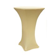Table Linen - Spandex Tall Cocktail - Champagne