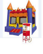 A-2 Party Package: Bounce house and Popcorn Machine
