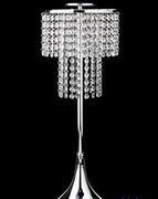 Center Piece: Crystal Strands display