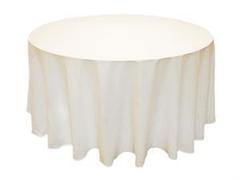 Table Linen - Round Ivory 120 inches