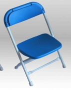 Kid Blue Folding Chair