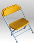 Kid Yellow Folding Chair