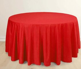 120 in Round Table Linen:  Red