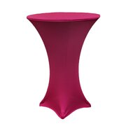 Table Linen - Spandex Tall Cocktail - Fuschia