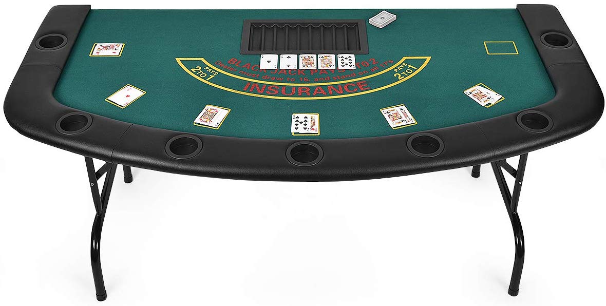 Blackjack table rentals