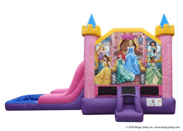 Disney Princess Combo Bounce House: Wet or Dry