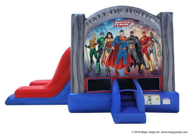 Justice League Combo Bounce House: Wet or Dry
