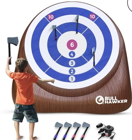 Inflatable Axe Throwing 