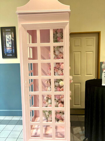 Telephone Booth- Light Pink