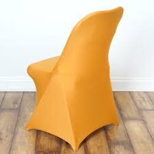 GOLD Spandex Chair Covers