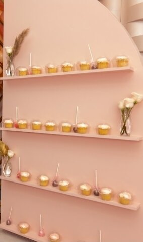 ATL-Dessert Wall- Pink