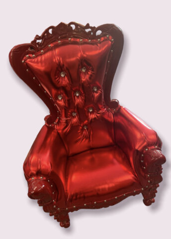 Baby Throne- All Red