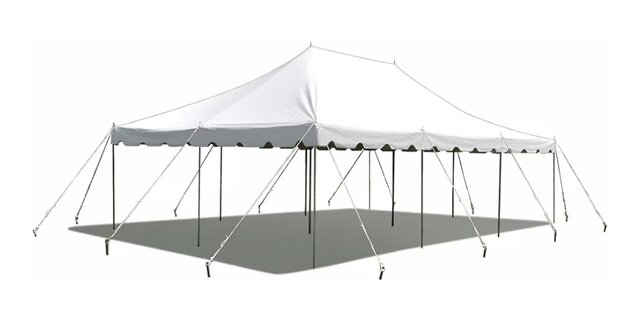 PROMO 20 X 30 POLE TENT w/DELIVERY 