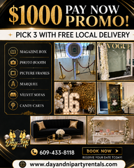$1000 Pay Now Promo - Pick Three (3)