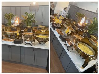 RECTANGLE CHAFING DISHES GOLD