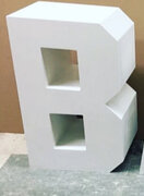 4ft- Gold Marquee Letter B - ATL