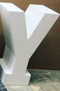 4ft- Gold Marquee Letter Y - ATL