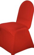 RED BANQUET CHAIR COVERS