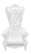 Throne Chair- White