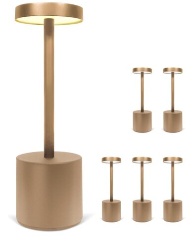 Gold Table Lamp