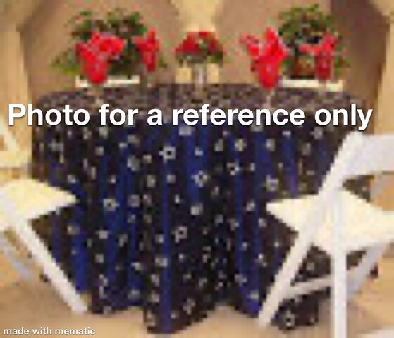 TABLE LINEN $20- ADD COLOR,SIZE, STYLE- IN COMMENT SECTION. CLICK MORE INFO BUTTON BELOW