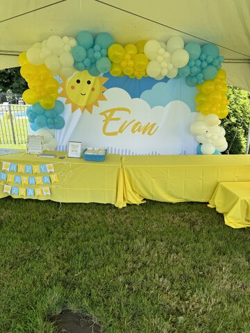 8x8 Full Backdrop Garland $425