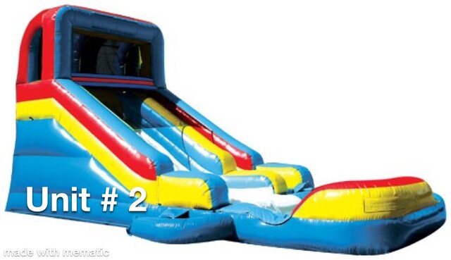 WATER SLIDE WITH  POOL #2 $395