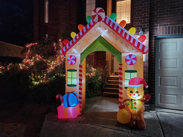 Gingerbread House Inflatable 